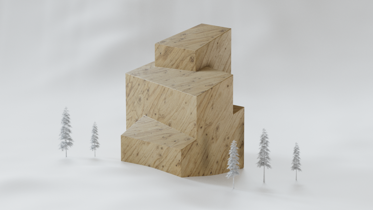 abstract_wooden_house